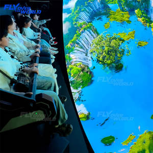 Cinéma volant en dôme, théâtre volant, solution de cinéma volant entièrement personnalisée avec 8 à 32 sièges et films exclusifs - Product Image 1