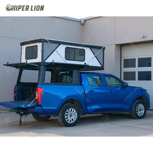 Tenda da Tetto Pop-up Hiperlion per Pickup, <span class=keywords><strong>Camper</strong></span> in Alluminio con Guscio Rigido e Tettoia per <span class=keywords><strong>Campeggio</strong></span> - Product Image 2