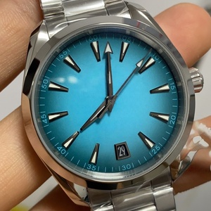 นาฬิกาข้อมือผู้ชายหรูหราจับเวลาการเคลื่อนไหว8900เครื่องจับเวลาแบบ Super vsf Aqua Terra worldtimer - Product Image 1