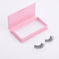 Emballage en gros, boîte de cils en forme d'oeil de lèvre de marque privée, boîte d'emballage de cils personnalisés, boîte en forme de cils