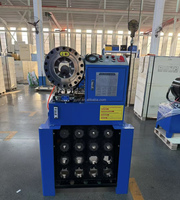 Machine à sertir les flexibles hydrauliques importée 3Kw/4Kw 31.5 MPa DX-68, équipement de fabrication de flexibles 1/4''-2'' avec composants de moteur