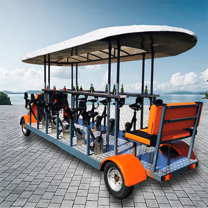 Vélo Électrique de Luxe à Double Moteur avec Pédales Pliables Unilatérales pour Bar Mobile, Tourisme et Vente Ambulante - Product Image 4