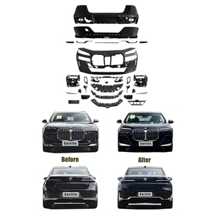 Kit de carrosserie pare-chocs <span class=keywords><strong>prix</strong></span> usine pour <span class=keywords><strong>BMW</strong></span> Série 7 G70 <span class=keywords><strong>2023</strong></span>-2025 Facelift vers modèle LCI. - Product Image 6