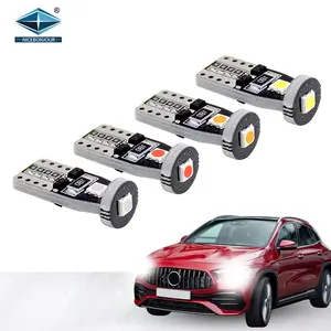 Lampe de plaque d'immatriculation de voiture couleur unique, petites ampoules led intérieures de voiture t10 lumières led 12v - Product Image 1