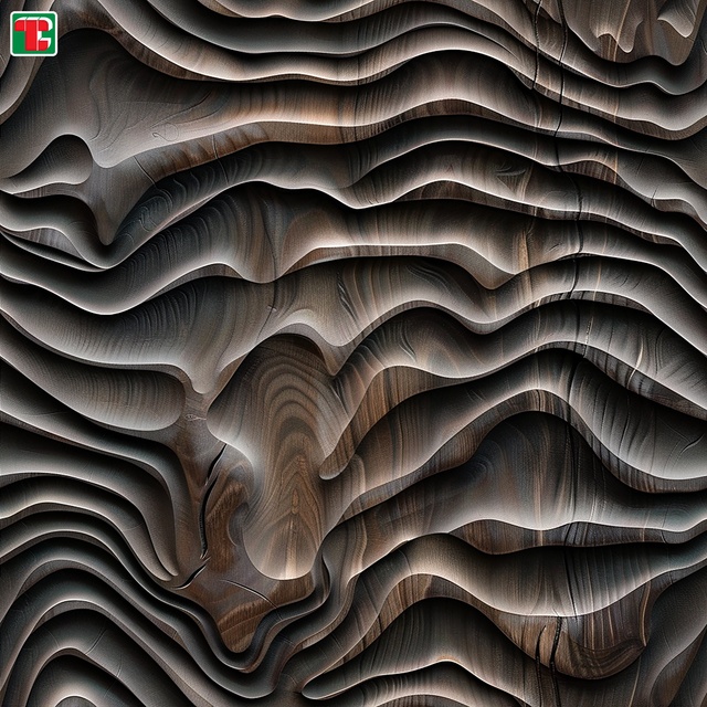 China Supplier OEM Luxury Composite Slat Acoustic Waterproof Wholesale Custom 3D Wood Ceiling Panel For Lobby Feature Design