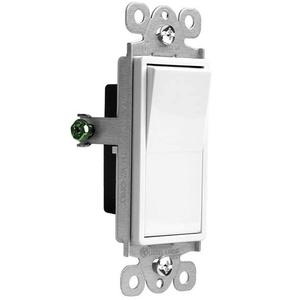 15A White <strong>Light</strong> <strong>Switches</strong> <strong>Single</strong> Pole Electrical Wall <strong>Switch</strong> - Product Image 3