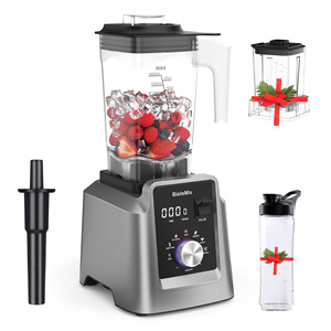 Akıllı Elektrikli <span class=keywords><strong>Blender</strong></span> Otomatik Zamanlayıcı Fonksiyonlu Plastik Kap Buz Kırma Düşük Gürültülü Karıştırma Öğütme Pişirme İçin - Product Image 3