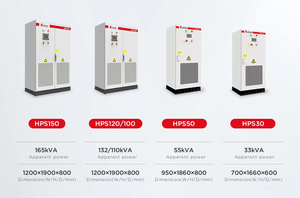 <span class=keywords><strong>Inverter</strong></span> Solare Ibrido Trifase MPPT ad Alta Tensione Atess 30KW All-in-One HPS30-150 con Batteria LFP da 60KWh, Onda Sinusoidale Pura, Efficienza 99% - Product Image 3