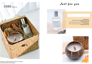 <span class=keywords><strong>Kit</strong></span> de Bougies Parfumées Haut de Gamme Personnalisé AIKUN en Cire de Soja avec Bouteille en Verre, Coffret Cadeau de Mariage de Luxe - Product Image 5