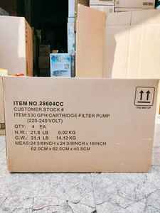 <span class=keywords><strong>INTEX</strong></span> Factory Price 28604 PISCINE GONFLABLE 530 GPH CARTOUCHE <span class=keywords><strong>FILTRE</strong></span> <span class=keywords><strong>POMPE</strong></span> (220-240 VOLT) 2 acheteurs - Product Image 6