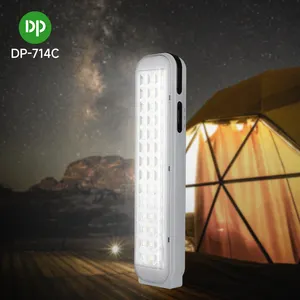 DP Emergency Lamp Can Use Solar Panel High Power Portable Rechargeable Hand Lamps LED Emergency Light