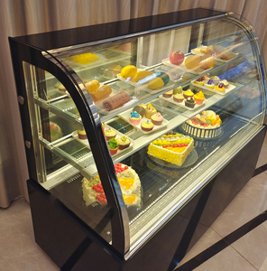 Vitrine Réfrigérée Commerciale pour Gâteaux, Vitrine de Pâtisserie, Armoire de Présentation pour Boulangerie - Product Image 4