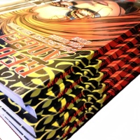 Bandes dessinées de service d'impression de livres de manga à couverture souple personnalisés de haute qualité à bas quantité minimale de commande en vrac
