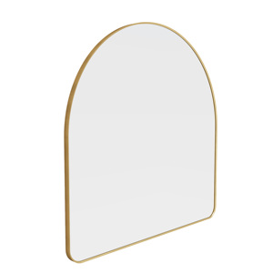 Modern Extra Large Arched Aluminum Wall <strong>Mirror</strong> | Oversized <strong>Lightweight</strong> &amp; Eco-Friendly Decorative Accent <strong>Mirror</strong> - Product Image 3