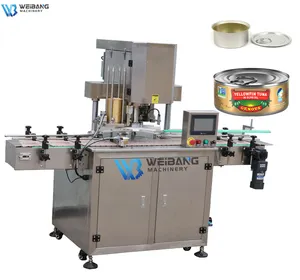 WB-Q130 Automatic Tin Can Sealer with cup holder For Bubble Tea Can Sealing Machine