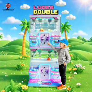 Máy trò chơi gắp thú bốn người chơi bán chạy, máy gắp thú hai càng, máy gắp thú bằng xu, máy quà tặng, trò chơi vận hành bằng xu - Product Image 5