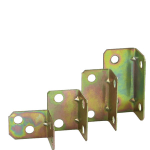 Corner Brace 25X18X8Mm 0.7Mm Thick Cold Rolled Steel Right Angle Bracket For Furniture Installation - Product Image 3