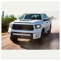 Barra de Luz LED Blanca Ámbar sin Bisel de 12V 24V para Accesorios de Auto, SUV, Camioneta y Todoterreno