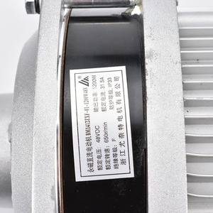 มอเตอร์ไร้แปรงถ่านสำหรับรถสามล้อไฟฟ้า BM1412ZXF 48V 60V 1000W 1200W - Product Image 5
