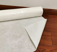 Rouleau de protection de sol en polyester auto-adhésif, tapis de protection jetable pour la construction, la rénovation de maisons et la protection des escaliers