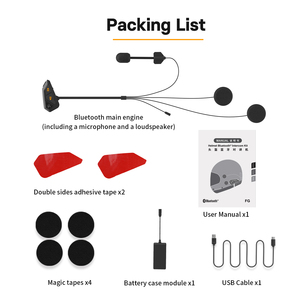 FreedConn FG шлем Bluetooth гарнитура групповой домофон междугородный говорящий обмен музыкой с любым брендом мотоциклетный домофон - Product Image 6