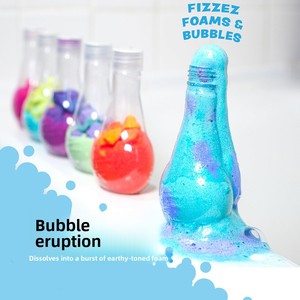 Bola de Sal para Baño, Poción Mágica, Bomba de Baño Efervescente, Espuma Abundante, Burbujas, Hidratante, Spa, Relajante, Regalo para Niños, Uso Diario en el Baño - Product Image 3