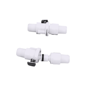 1/8 1/4 3/4 npt थ्रेड प्लास्टिक बैब फिटिंग - Product Image 1