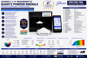 Espectrofotómetro de Color Portátil de Alta Precisión 0.04 DE, Medidor de Blancura, Ancho de Banda Espectral 400-700nm, Resolución 1nm, Más Vendido - Product Image 4