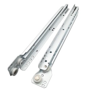 Yuchen Hardware Two Section Silent <b>Drawer</b> <b>Slides</b> Powder Coated Cold Rolled Steel For Furniture <b>Drawers</b> - Product Image 5