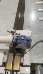 เครื่องตัดผ้าอัตโนมัติแบบมีดกลมไฟฟ้า รางตรง สำหรับตัดผ้าและสิ่งทอ - Product Image 2