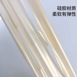 Cubierta de silicona para mascarilla, anticaída, con gancho para la oreja, ayuda para la aplicación de mascarillas, funda protectora, banda antiarrugas para el cuello - Product Image 4