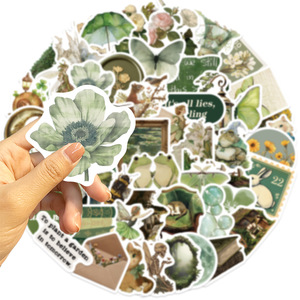Natural Aesthetics Adhesive Vinyl <b>Waterproof</b> <b>Stickers</b> for Guitars Skateboards Helmets Trolley Cases and Books - Product Image 5