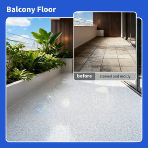 Revêtement de sol <span class=keywords><strong>en</strong></span> béton sans solvant, antidérapant, autonivelant, matériau de construction, peinture époxy pour sols <span class=keywords><strong>en</strong></span> sable coloré - Product Image 4