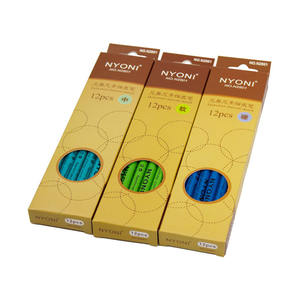 Crayon à charbon professionnel 12 pièces crayons à charbon doux moyens et durs pour les débutants artistes <span class=keywords><strong>dessin</strong></span> croquis ombrage - Product Image 1