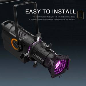 أضواء مسرح LED من SHEHDS طراز Leko بقوة 250 واط و350 واط، كشاف إضاءة للمسرح والحفلات والعروض والفعاليات سهل التركيب - Product Image 3
