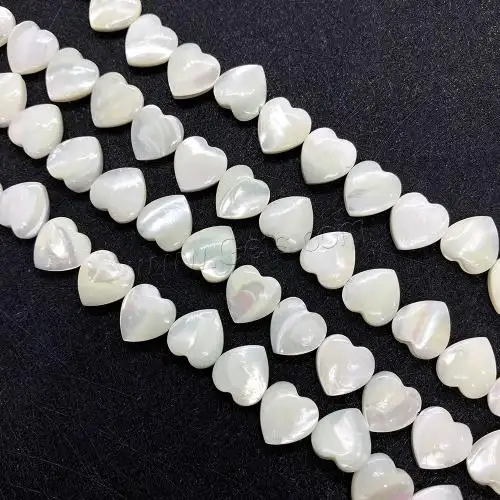 Nouvelles perles de coquille blanche, perles de feuille de coquille naturelle, fabrication de bijoux en vrac, bricolage et différents styles au choix 10-21mm 1535747