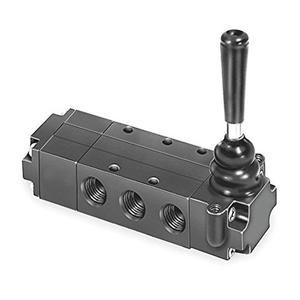 Válvula de Control de Aire en Línea Parker Hannifin 522811000 Directair Serie 4, 4 Vías, 3 Posiciones, Palanca Central de Presión - Product Image 1