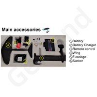 Gerland 8000w motorisé efoil Planche de surf électrique Hydrofoil Wireless Remote sub Carbon Fiber stand up fly jet surfing board