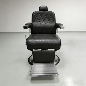 Sillón de Barbería Moderno Estilo Europeo, Taburete de <span class=keywords><strong>Peluquería</strong></span>, Silla de <span class=keywords><strong>Peluquería</strong></span> Elevadora Resistente - Product Image 2
