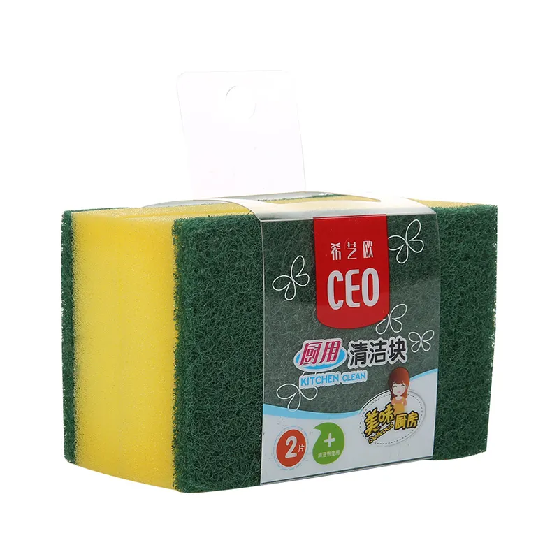 Eco friendly magic eraser self cleaning dry dish washing scourer sponges net and scouring pads new types kitchen cleaning sponge