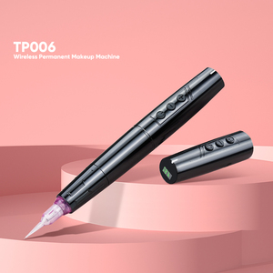 Biomaser TP006 - Pluma de <span class=keywords><strong>Tatuaje</strong></span> Inalámbrica PMU con Pantalla Digital, Motor sin Núcleo, Máquina de Maquillaje Permanente <span class=keywords><strong>para</strong></span> Cejas, Labios y Delineador de Ojos - Product Image 1