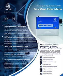 Xinnomis nhiệt khí không khí oxy Hydrogen Nitơ lưu lượng mét độ chính xác cao RS485/4-20mA phòng thí nghiệm lưu lượng điều khiển - Product Image 4