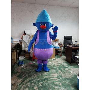Hengyue dibujos animados rojo Poopy Pig mascota <span class=keywords><strong>disfraz</strong></span> para niños fiesta mostrar vestidos Cosplay Trolls Mascotte disfraces caminar ropa - Product Image 2