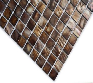 Dừa Mẹ Của Gạch Ngọc Trai Bằng Tia Nước Capiz Gạch Khảm Vỏ - Product Image 3