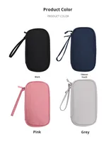 Tas Penyimpanan Kabel Data Multifungsi, Aksesoris Digital, Power Bank, Hard Drive, Penutup Pelindung, Tas Penyimpanan dan Pengorganisasian