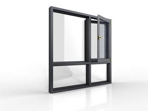 Francés abatible de aluminio ventanas de los precios de los grandes de aluminio ventana abatible - Product Image 2
