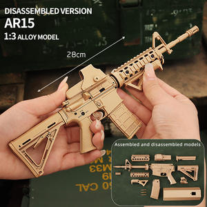 Modelo de Pistola Miniatura AR15 <span class=keywords><strong>Coyote</strong></span> a Escala 1:3 de Fábrica LT, Kit de Construcción de Modelo de Pistola de Metal, Personalización Disponible - Product Image 5