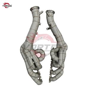 Colector de Escape con Catalizador de Alto Rendimiento y Envío Rápido Vortex con Protector Térmico para Lamborghini EVO/STO, Piezas de Tuning - Product Image 3