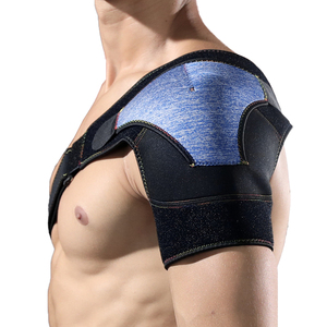 <span class=keywords><strong>Neoprene</strong></span> penyangga bahu kompresi dapat diatur, penahan bahu dengan korektor postur, penopang tulang belakang, penjepit bahu - Product Image 1