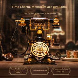 Meilleures ventes de blocs de construction en plastique, jouets éducatifs classiques rétro en forme de téléphone, jouets de collection fantastiques, vente en gros créative OEM - Product Image 2